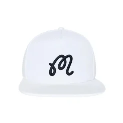 M Snapback Caps Hvit