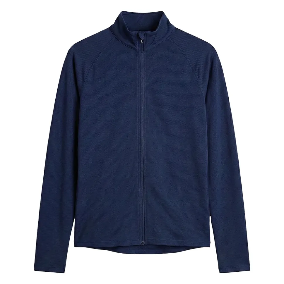 Nicky Full Zip Genser Dame Navy