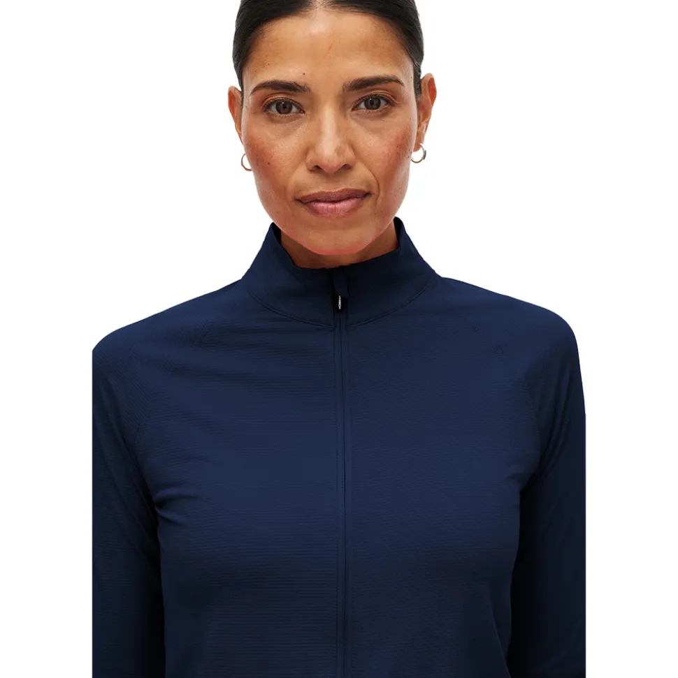 Nicky Full Zip Genser Dame Navy