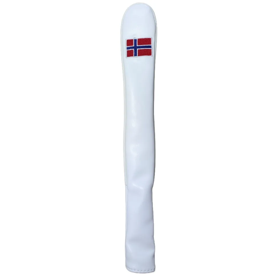 Norge Alignment Stick Headcover Hvit