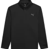 Pebble Quarter Zip Logogenser Herre Svart
