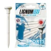 Plastpegger Sports 72mm 12pk Hvit