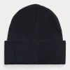 Polo Sport Rib-Knit Beanie Black