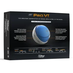 Pro V1 Golfball Golfshopen.no Logo Hvit