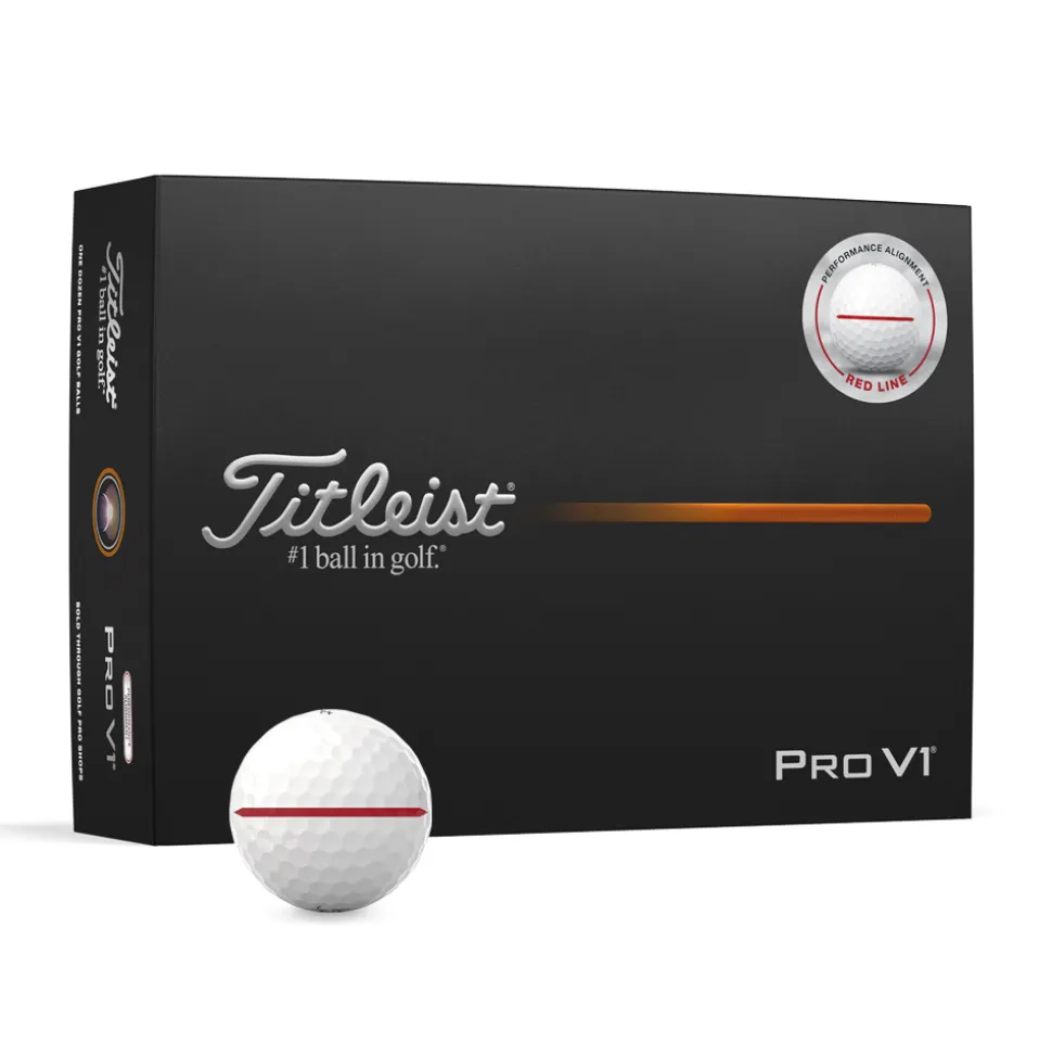 Pro V1 Rød AIM Performance Golfball