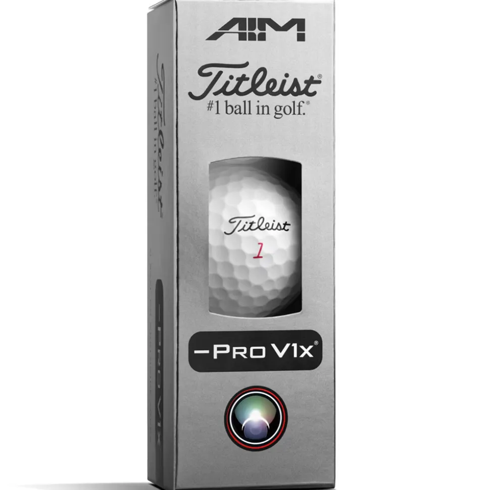 Pro V1x Left Dash AIM Enhanced Logoballer