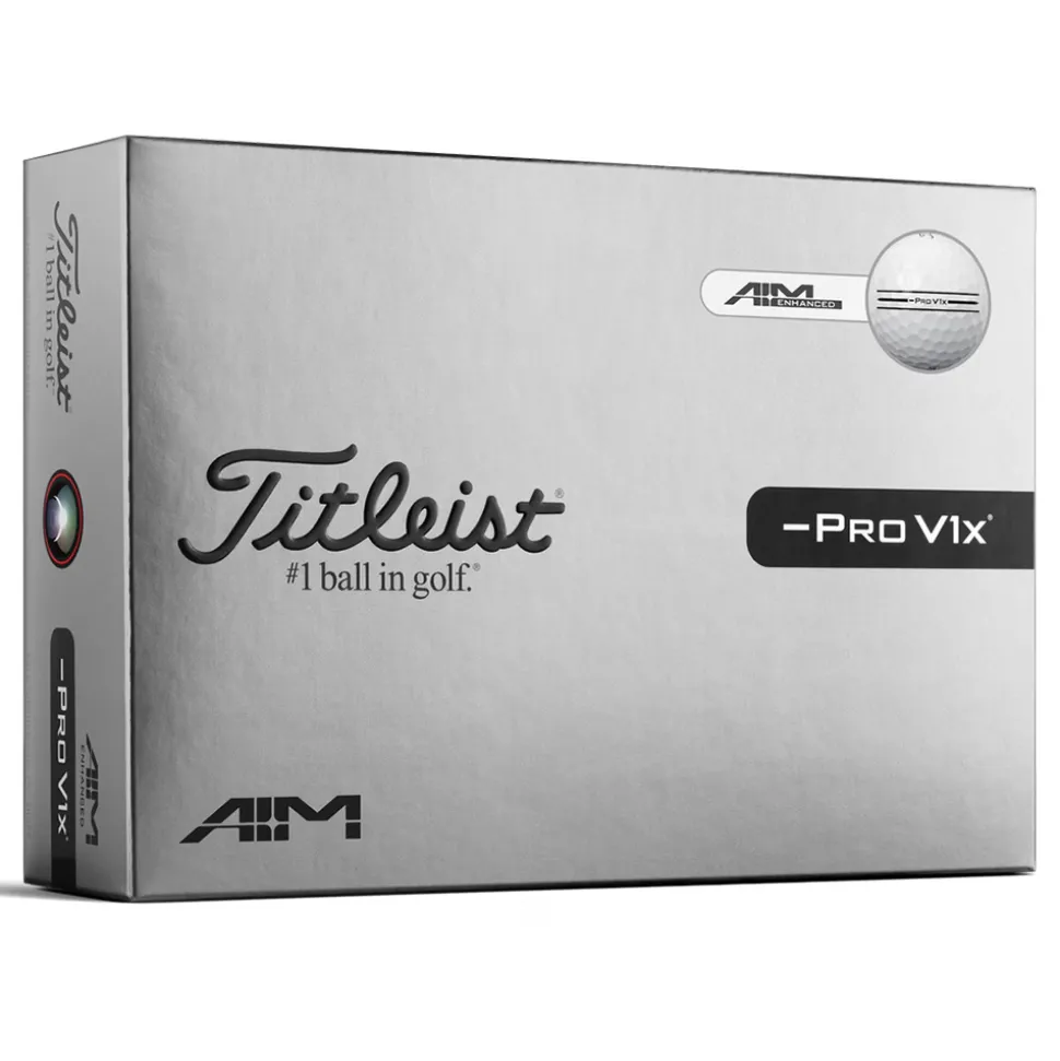 Pro V1x Left Dash AIM Enhanced Logoballer