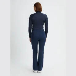 Pull on Flattering Golf Bukse Dame Navy