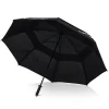 Quantum Double Canopy Paraply 68" Svart