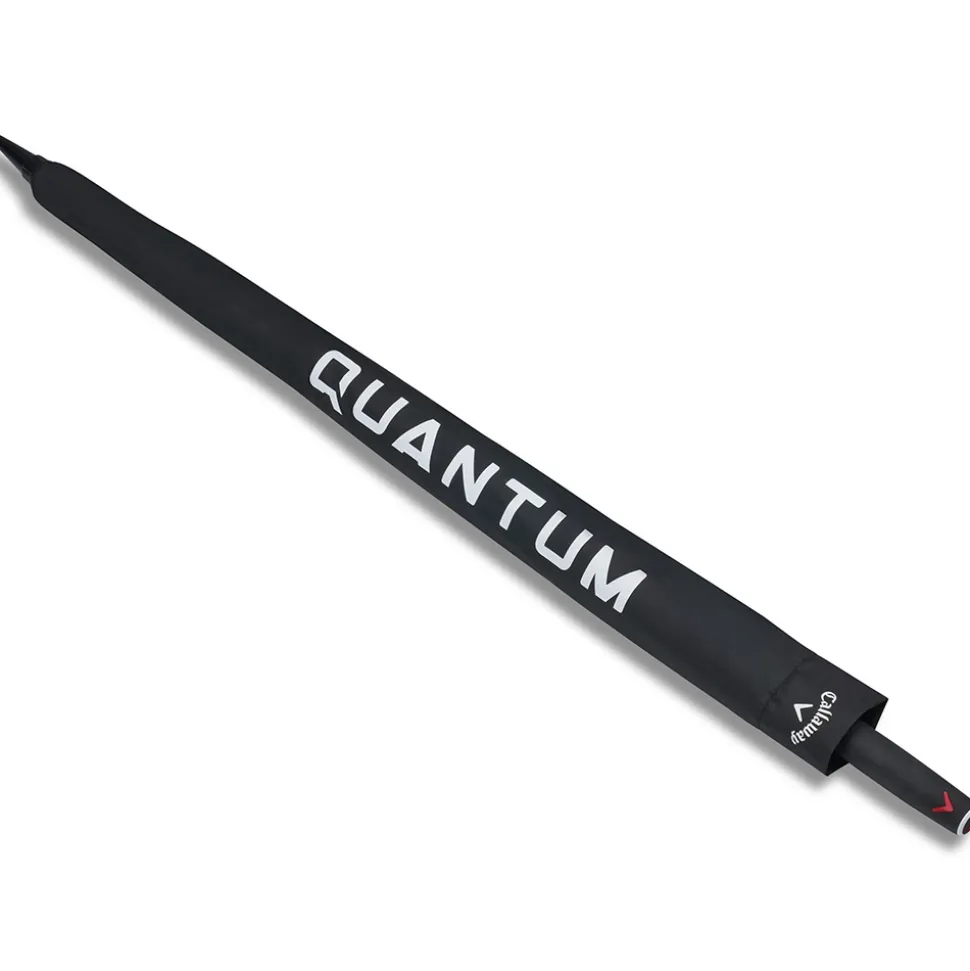 Quantum Double Canopy Paraply 68" Svart
