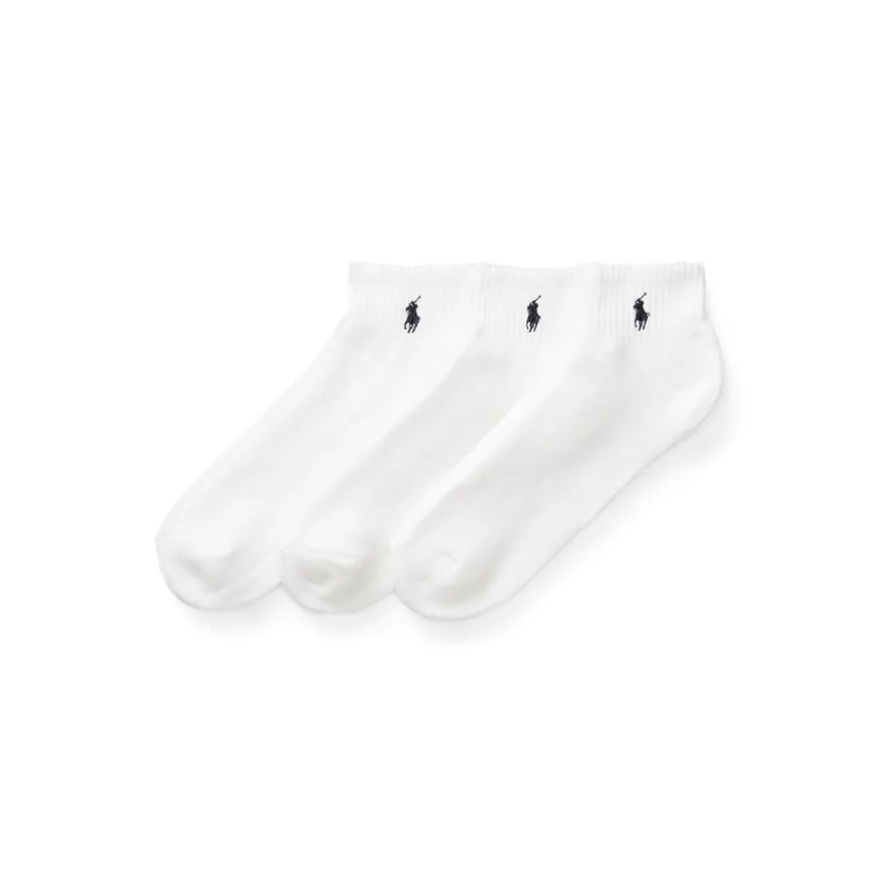 Quarter Sokker 3pk Hvit