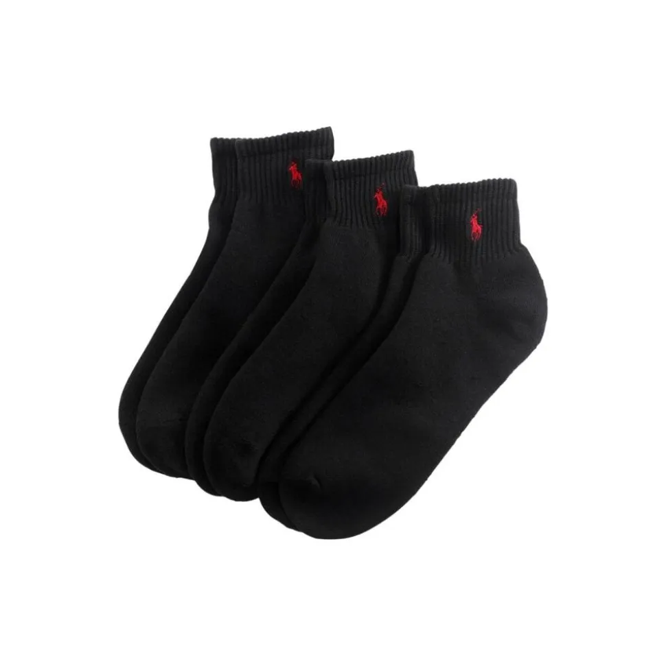 Quarter Sokker 3pk Svart