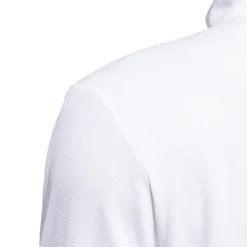 Quarter Zip Pullover Genser Herre Hvit
