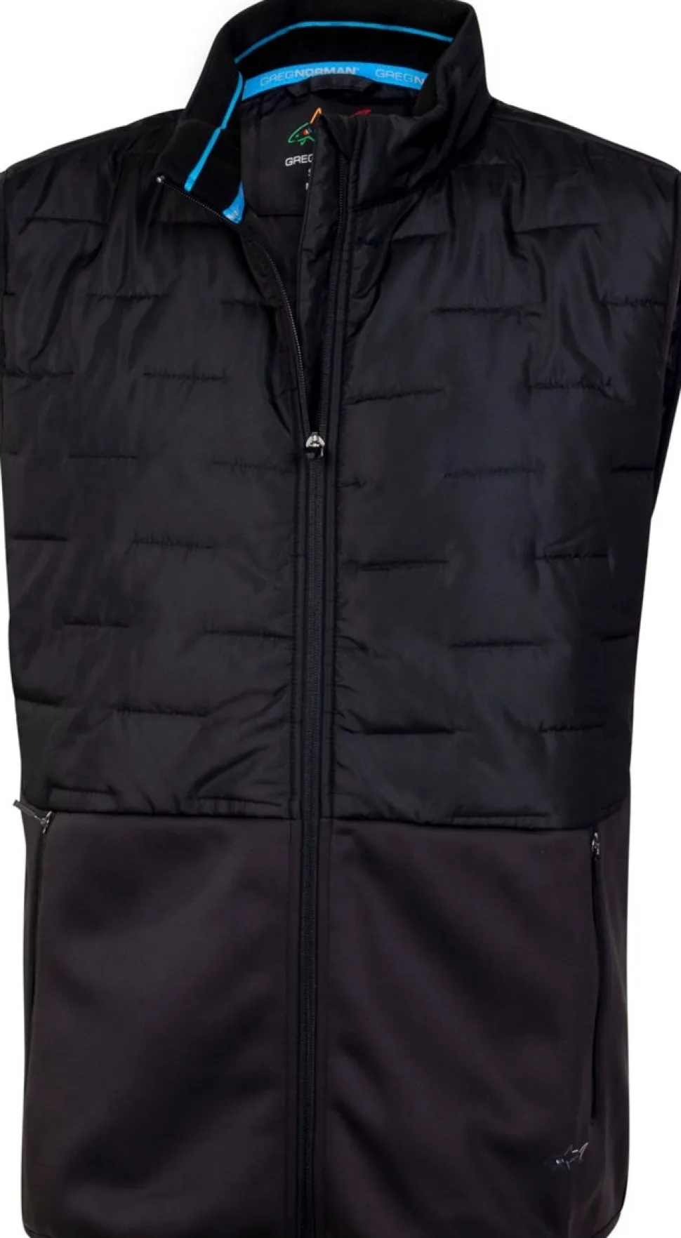 Quilted Gilet Vest Herre Svart