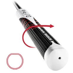 Reverse Taper Round Puttergrep