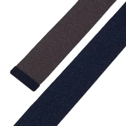 Reversible Web Belte Navy/Grå