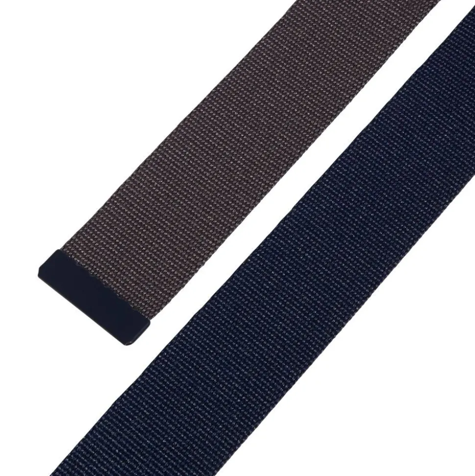 Reversible Web Belte Navy/Grå
