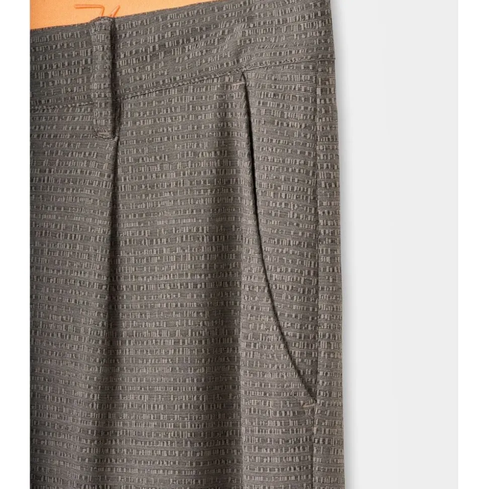 Ridgeweave Pleated Bukse Herre Grå