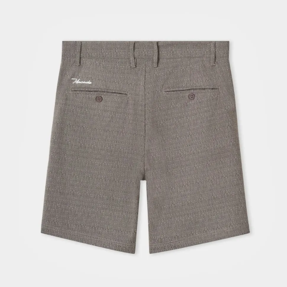 Ridgeweave Pleated Shorts Herre Grå