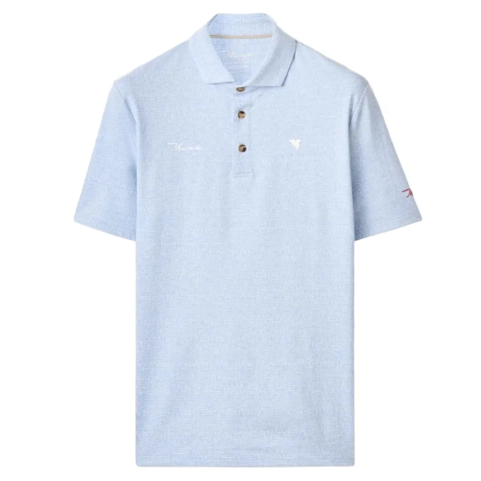Ridgeweave TX Pique Herre Blå