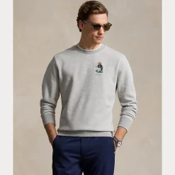 RLX Golf Genser Bear Crew Neck Herre Grå