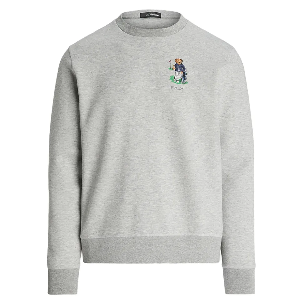 RLX Golf Genser Bear Crew Neck Herre Grå