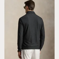 RLX Mesh Quarter Zip Pullover Herre Svart