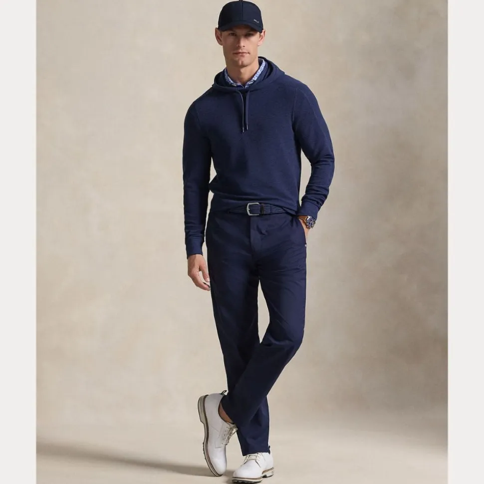 RLX Performance Waffle-Knit Hettegenser Herre Navy
