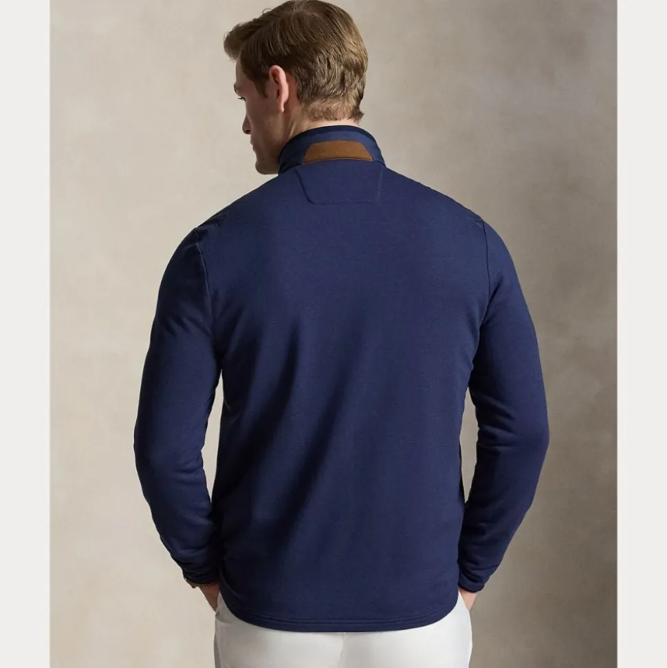RLX Quilted Hybrid Mockneck Jakke Herre Navy