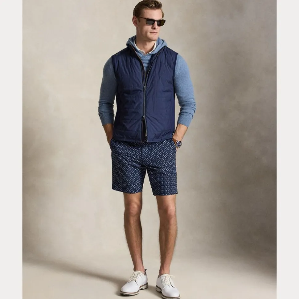 RLX Quilted Hybrid Vest Herre Navy