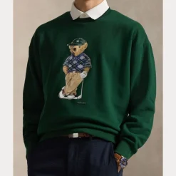 RLX Relaxed Fit Polo Bear Genser Herre Grønn