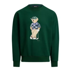 RLX Relaxed Fit Polo Bear Genser Herre Grønn
