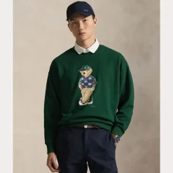 RLX Relaxed Fit Polo Bear Genser Herre Grønn