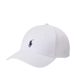 RLX Signature Pony Twill Sports Caps Hvit