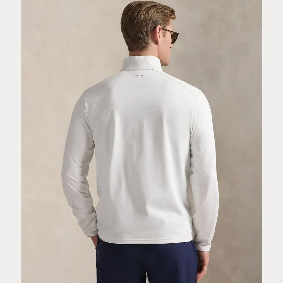 RLX Stretch Jersey Pullover Herre Hvit