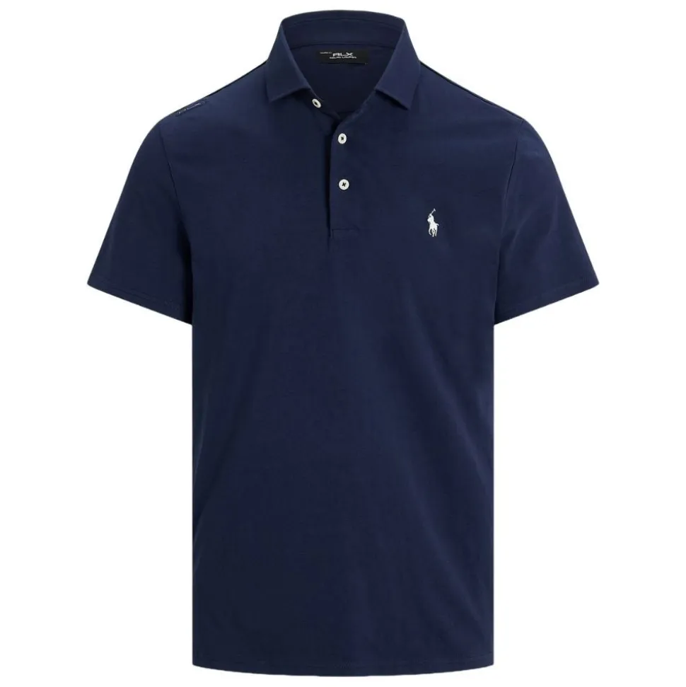 RLX Tailored Fit Performance Pique Herre Navy
