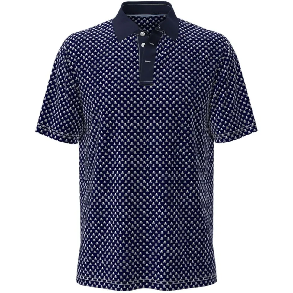 RLX Tailored Fit Performance Pique Herre Navy