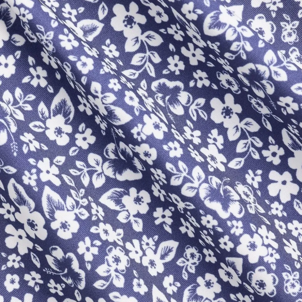 RLX Tailored Fit Performance Pique Herre Navy/Hibiscus