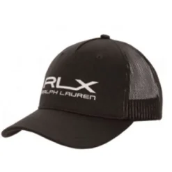 RLX Twill Trucker Caps Svart