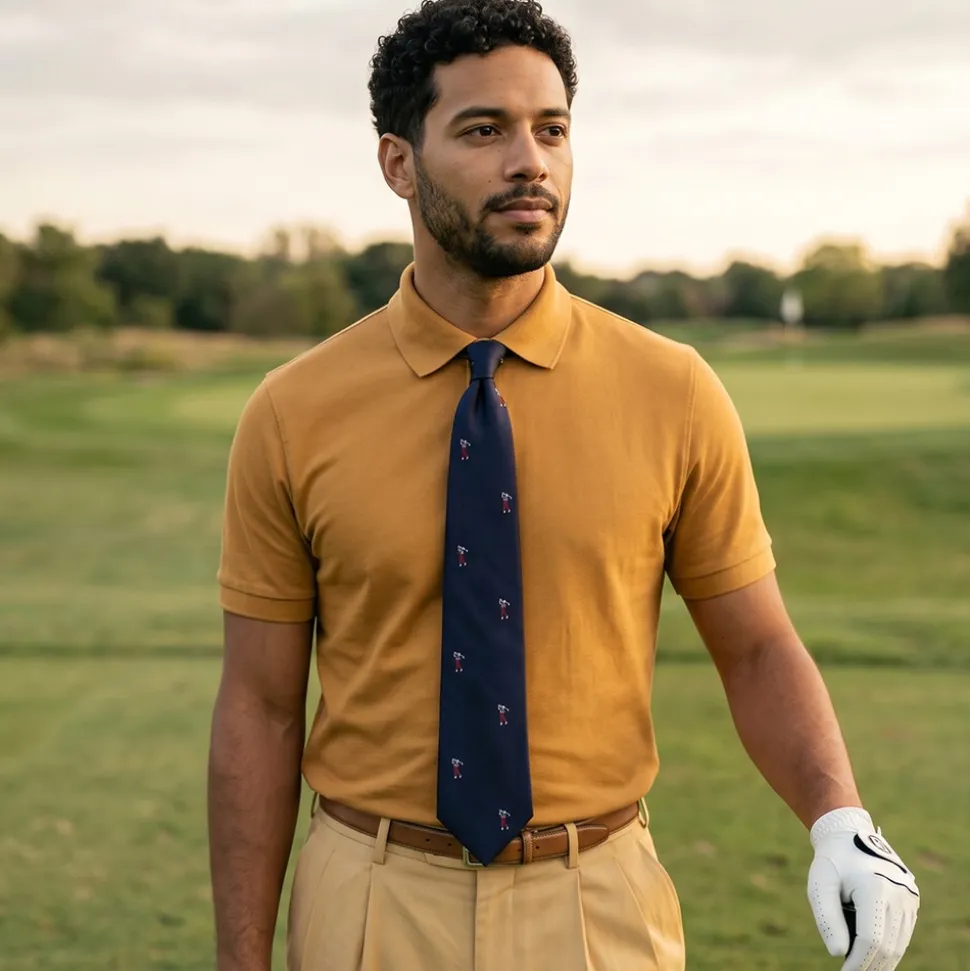 Samuel Golfslips Navy