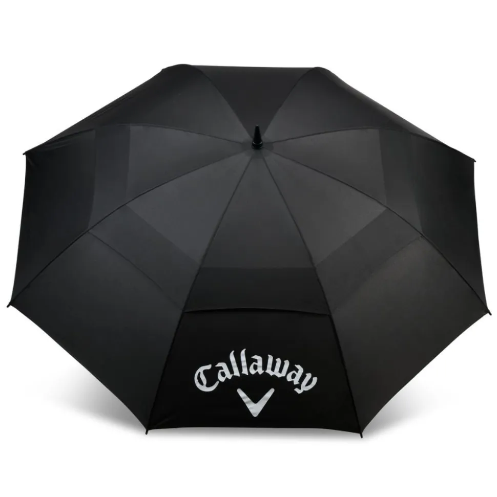 Shield Double Canopy Paraply 64" Svart