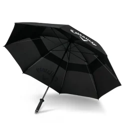 Shield Double Canopy Paraply 64" Svart