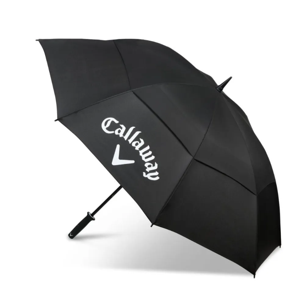 Shield Double Canopy Paraply 64" Svart