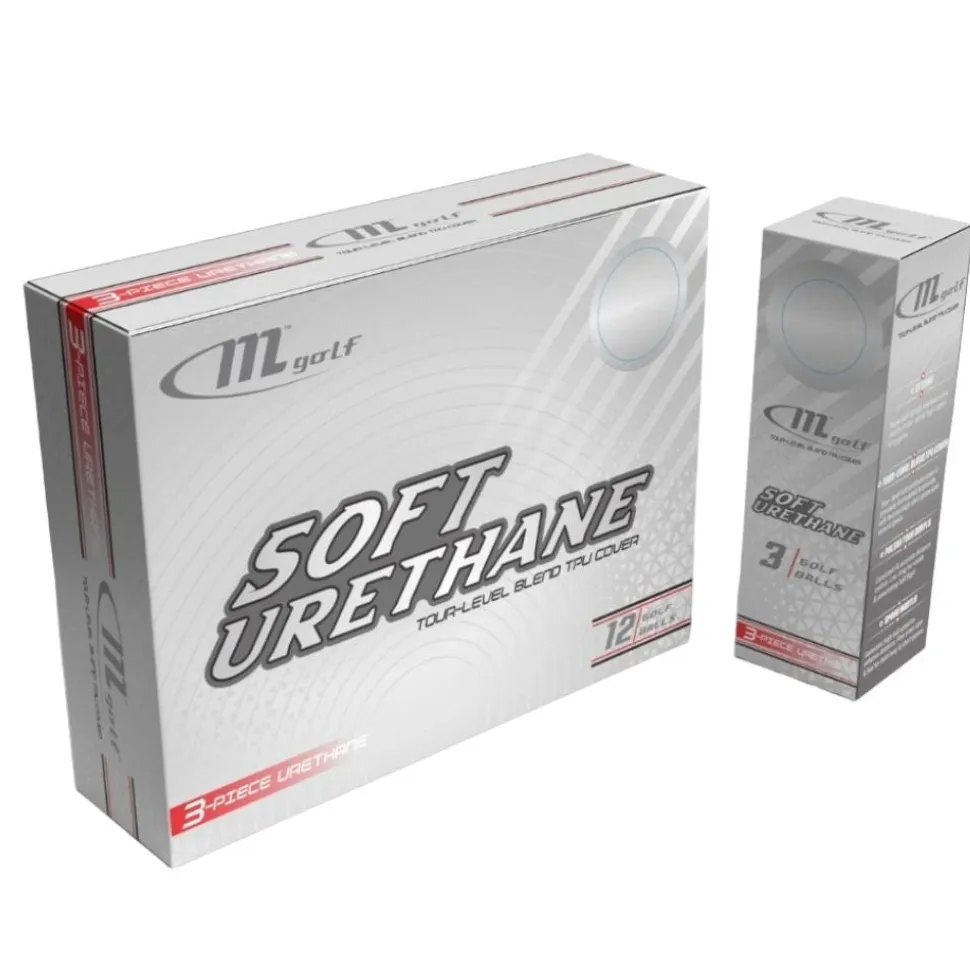 Soft 3-lags Golfball Hvit