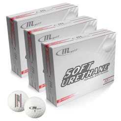 Soft 3-lags Golfball Hvit 3 Dusin