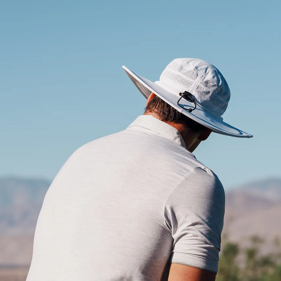 Solhatt Herre Hvit