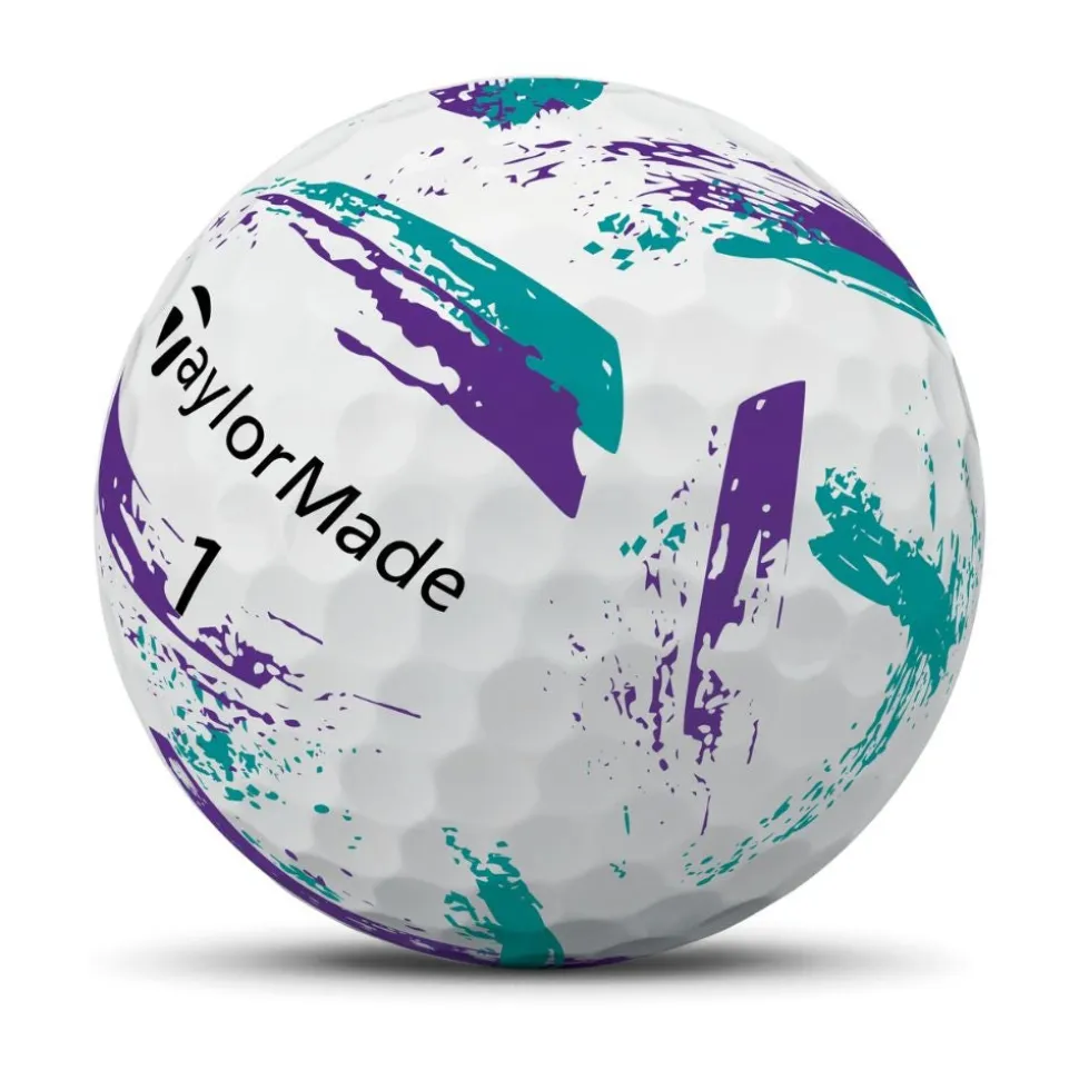 SpeedSoft INK Golfball Lilla/Teal