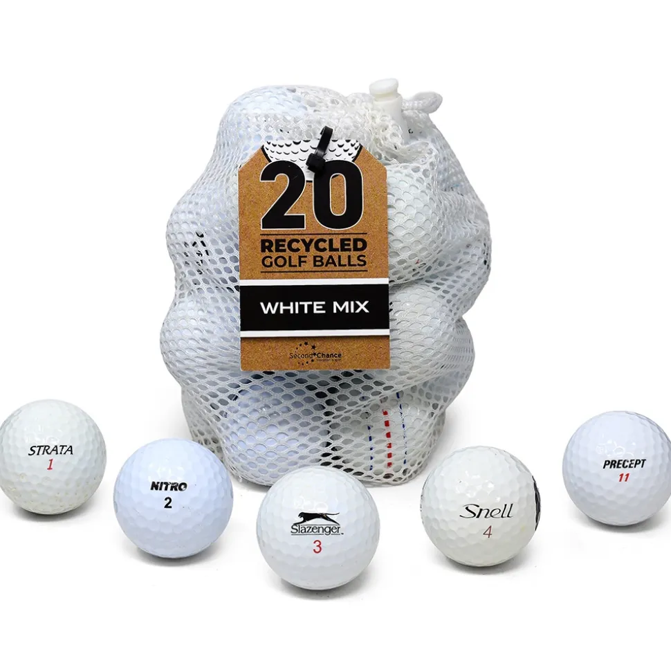 20stk Golfballer Hvit