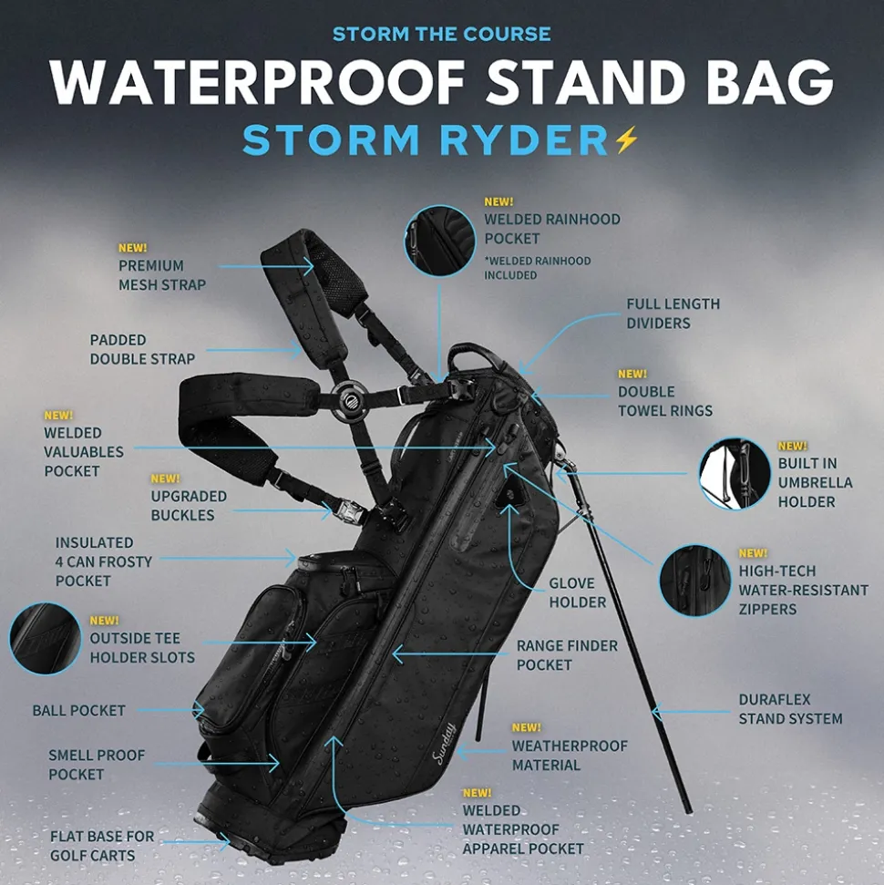 Storm Ryder Bærebag Svart
