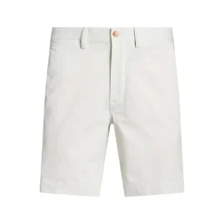 Stretch Straight Fit Chino Shorts Herre Hvit